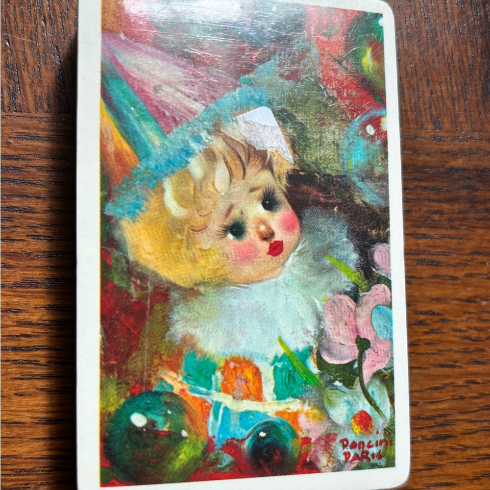 Santini Poncini Paris VIntage Playing Cards Drummer Boy